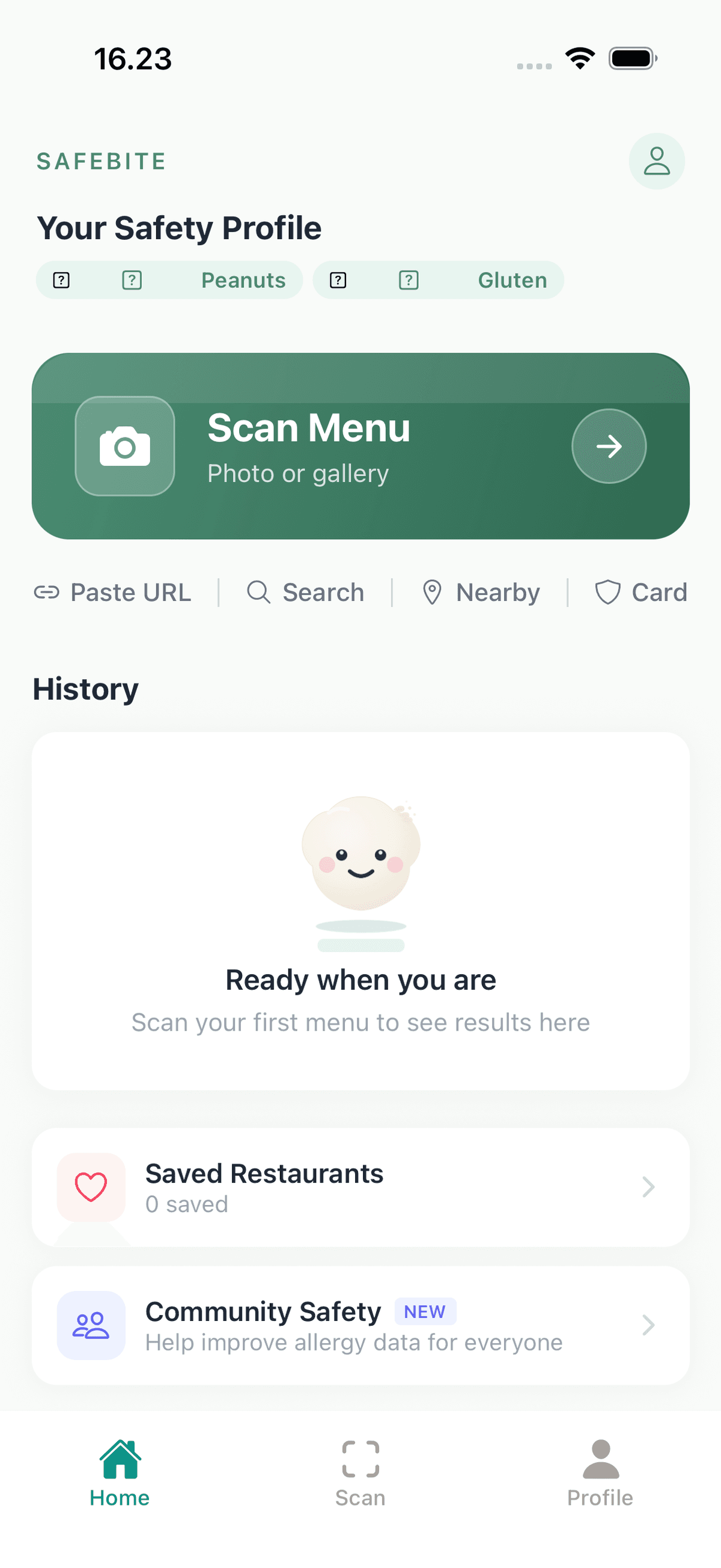 ChillLog home screen showing active session timer and streak